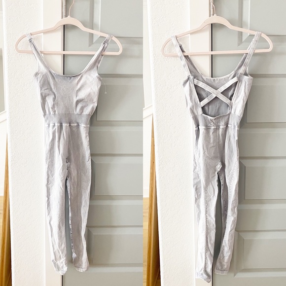 New Free People Good Karma Onesie Jumpsuit - Picture 3 of 7